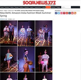 Top Indian Fashion Designer Nida Mahmood featured in socialnews.xyz for DEIVEE